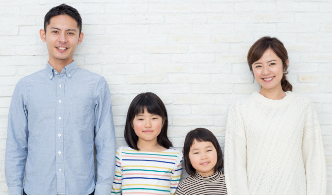 A happy family